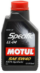 Купить моторное масло Motul Specific LL-04 Синтетическое | Артикул 101272