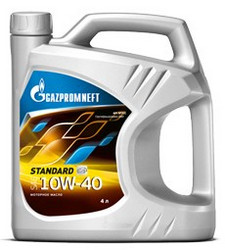Купить моторное масло Gazpromneft Standard 10W-40, 4л Минеральное | Артикул 2389901326