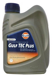 Купить моторное масло Gulf TEC Plus SAE 5W-40 (1л) Полусинтетическое | Артикул 8717154951820