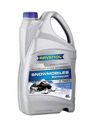 Купить моторное масло Ravenol Snowmobiles Teilsynth 2-Takt Полусинтетическое | Артикул 4014835728592