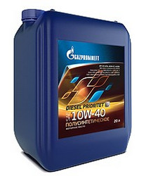 Купить моторное масло Gazpromneft Diesel Prioritet 10W-40, 20л Полусинтетическое | Артикул 2389901220