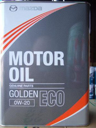 Купить моторное масло Mazda Golden ECO SAE 0W-20 (4л) Синтетическое | Артикул K004W0510E