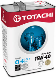 Купить моторное масло Totachi Heavy Duty CI-4/CH-4/SL 15W-40, 4л Минеральное | Артикул 4562374690301