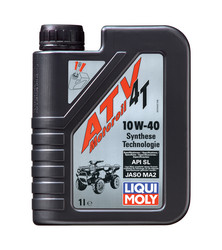 Купить моторное масло Liqui moly для 4-тактных Мотоциклов ATV 4T Motoroil SAE 10W-40 Hc-синтетическое | Артикул 7540