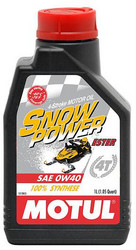 Купить моторное масло Motul SnowPower 4T Синтетическое | Артикул 101230