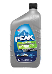 Купить моторное масло Peak Full Synthetic EURO Oil 5W-40 (0,946л) Синтетическое | Артикул P4MSE576