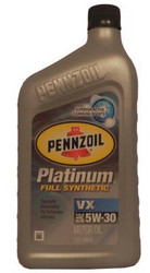 Купить моторное масло Pennzoil Platinum VX 5W30 Синтетическое | Артикул 071611000499