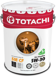 Купить моторное масло Totachi Eco Gasoline Semi-Synthetic SM/CF 5W-30, 20л Полусинтетическое | Артикул 4562374690363