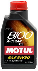 Купить моторное масло Motul 8100 X-Clean C3 Синтетическое | Артикул 102010