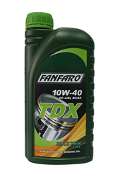 Купить моторное масло Fanfaro TDX 10W-40, 1л Полусинтетическое | Артикул 545516