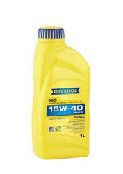 Купить моторное масло Ravenol Turbo-C HD-C SAE 15W-40 Минеральное | Артикул 4014835724518