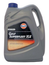 Купить моторное масло Gulf Superfleet XLE 10W-40 Синтетическое | Артикул 8717154950441