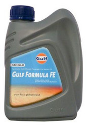 Купить моторное масло Gulf Formula FE SAE 0W-30 (1л) Синтетическое | Артикул 8717154951646