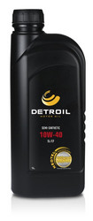 Купить моторное масло Detroil SAE 10W-40, 1л Полусинтетическое | Артикул 4660014060887