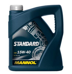 Купить моторное масло Mannol Standard SAE 15w/40 Минеральное | Артикул 4036021402154