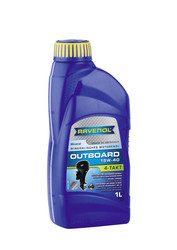 Купить моторное масло Ravenol для 4-T лод.моторов Outboardoel 4T SAE 15W-40 (1л) new Минеральное | Артикул 4014835729216