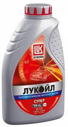 Купить моторное масло Lukoil Лукойл Супер 15W-40, 1л Минеральное | Артикул 19194