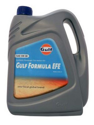 Купить моторное масло Gulf Formula EFE SAE 5W-30 (4л) Синтетическое | Артикул 8717154959413