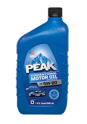 Купить моторное масло Peak Conventional Motor Oil 5W-20 (0,946л) Минеральное | Артикул P2M0576