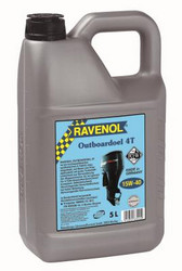 Купить моторное масло Ravenol OutboardOEL 4T SAE 15W-40, 5л | Артикул 4014835634459