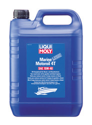 Купить моторное масло Liqui moly для лодок Marine Motoroil 4T SAE 15W-40 Минеральное | Артикул 1065