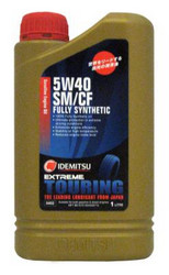 Купить моторное масло Idemitsu Extreme 5W- 40 F-S Touring Синтетическое | Артикул FBA0402001