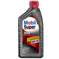 Купить моторное масло Mobil Super 5000 10W-40 Синтетическое | Артикул 071924970267