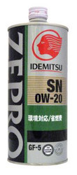 Купить моторное масло Idemitsu Zepro ECO MEDALIST 0W-20 | Артикул FIA88486L1L