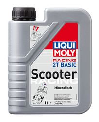 Купить моторное масло Liqui moly для скутеров Racing Scooter 2T Basic Минеральное | Артикул 1619