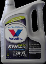Купить моторное масло Valvoline Synpower ENV C2 5W30 Синтетическое | Артикул 8710941008738