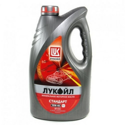 Купить моторное масло Lukoil Лукойл Стандарт 10W-40, 4л | Артикул 19185