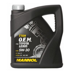 Купить моторное масло Mannol O.E.M. for Toyota Lexus 5W-30 Синтетическое | Артикул 4036021401539