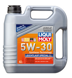 Купить моторное масло Liqui moly Special Tec LL SAE 5W-30 Hc-синтетическое | Артикул 7654