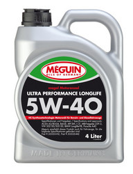 Купить моторное масло Meguin Megol Ultra Performance Longlife 5W-40 Hc-синтетическое | Артикул 6486