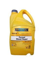 Купить моторное масло Ravenol Formel Diesel Super, 5л Минеральное | Артикул 4014835726253