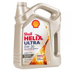 SHELL 550046405 Helix Ultra ECT C2/C3 0W30 SN C3/C2 Масло моторное синтетическое 4L