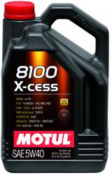Купить моторное масло Motul 8100 X-cess 5W-40 5L Синтетическое | Артикул 102870