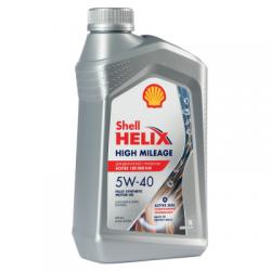 SHELL 550050426 HELIX HIGH-MILEAGE 5W40 SN A3/B4 Масло моторное синтетическое 1L