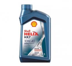 SHELL 550040312 Helix HX7 10W40 CF/SN A3/B4 Масло моторное полусинтетическое 1L